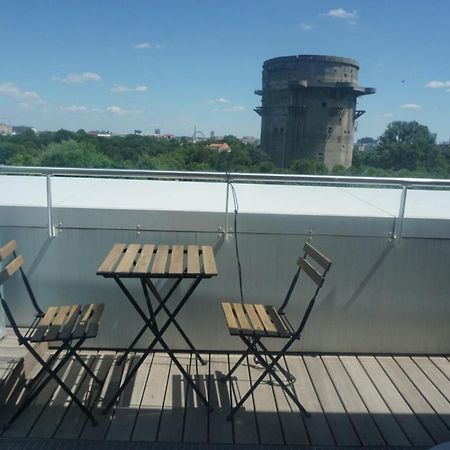 Augartenblick Penthaus 14 - Blick Zum Riesenrad Viena Exterior foto
