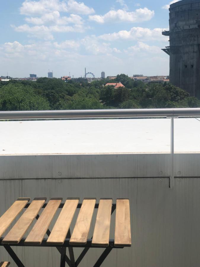 Augartenblick Penthaus 14 - Blick Zum Riesenrad Viena Exterior foto