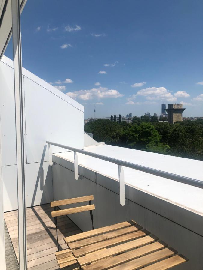 Augartenblick Penthaus 14 - Blick Zum Riesenrad Viena Exterior foto